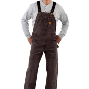 Carhartt - Sandstone Bib Overalls Unlined 40x30